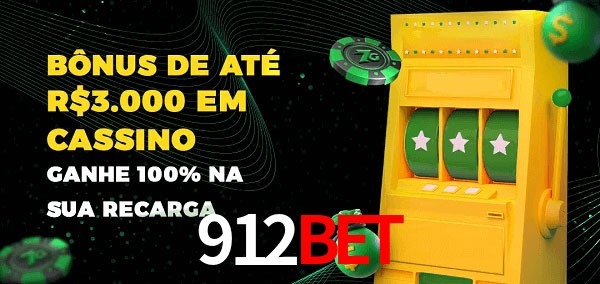 912Bet melhor bônus de depósito