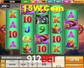 Jackpots e promoções na 912Bet